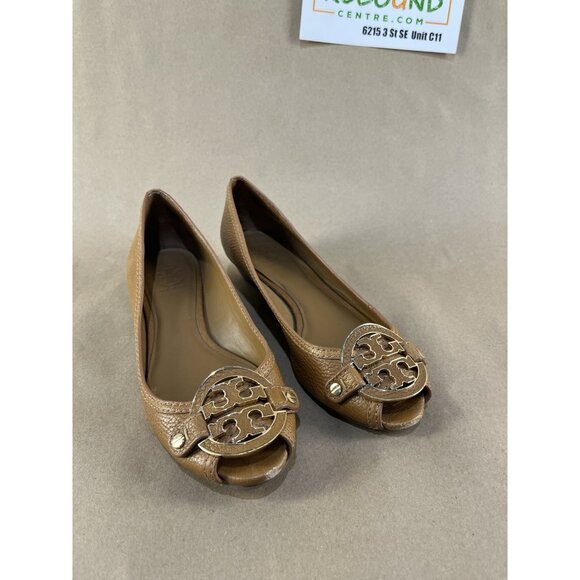 Tory Burch Amanda Open Toe Demi Wedge Sandals (Women’s Size 8.5) - Picture 2 of 6